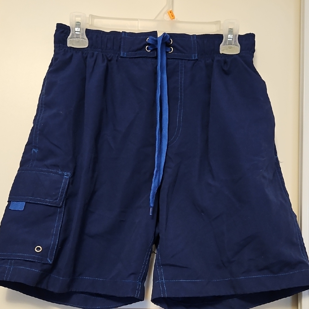 George Kids Navy Cargo swim Shorts